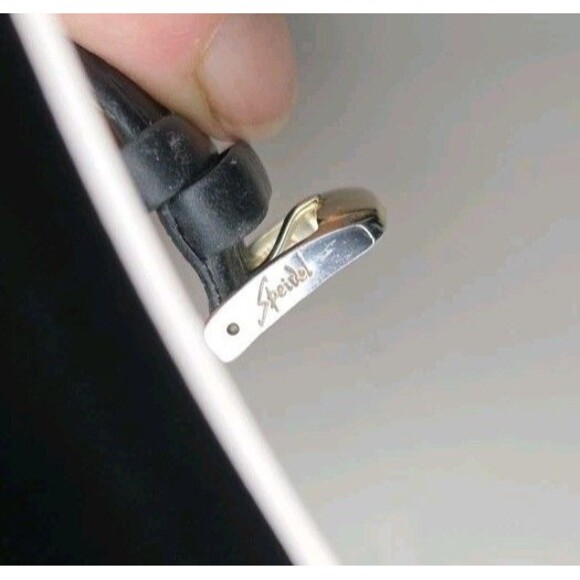 Da Vinci Large Face Mother Of Pearl Quartz Watch With Black Leather Band - Picture 9 of 9